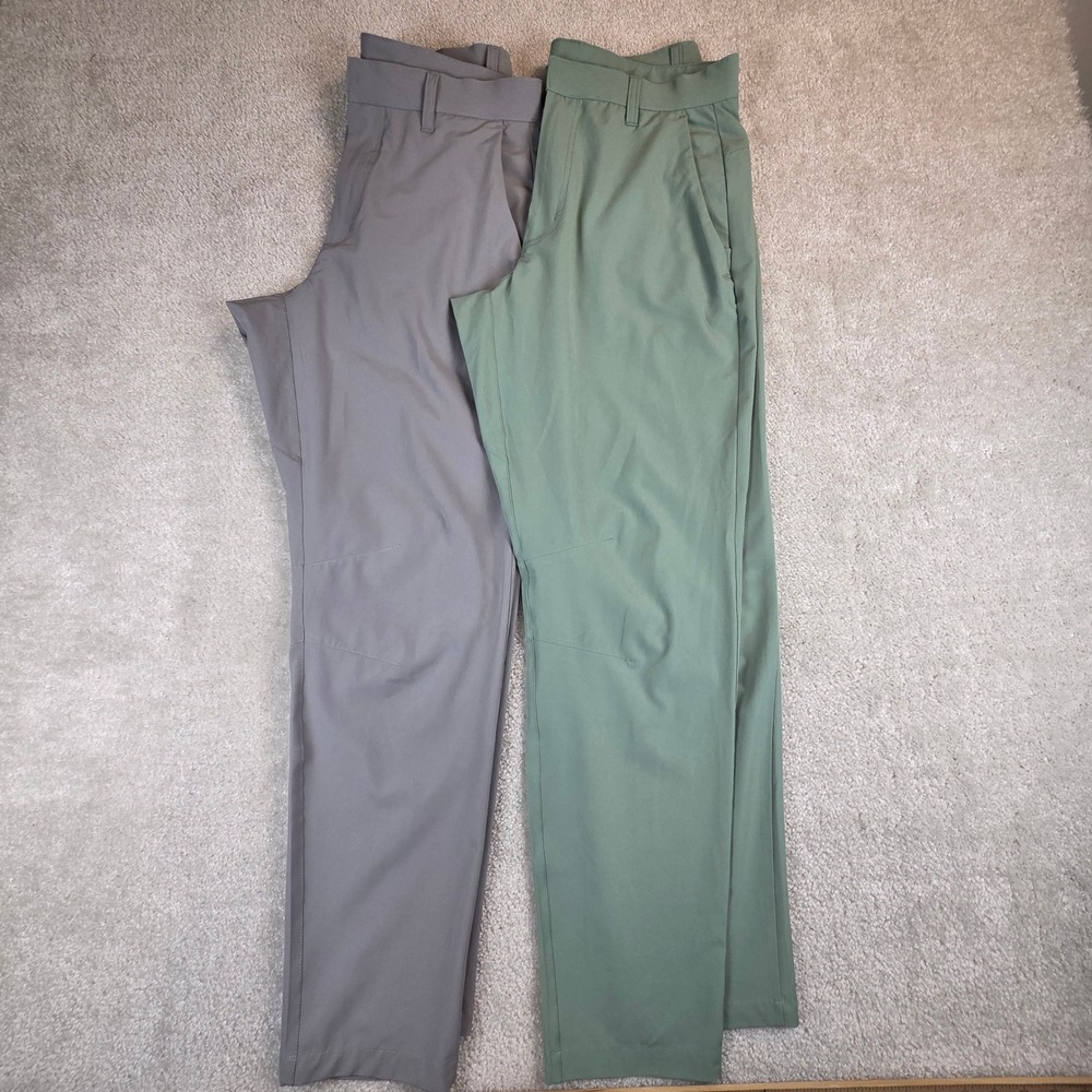 Fabletics Men's Chinos in Gray and Green